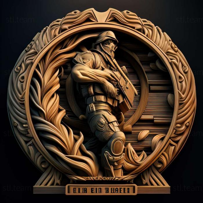 3D model Soldier of Fortune 2 Double Helix game (STL)